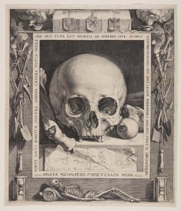 Vanitas door Jan Saenredam