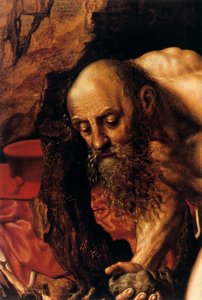 Sint Hiëronymus, detail, 1543