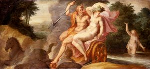 De ontvoering van Proserpina (Ratto di Proserpina), door Jan Soens ook bekend als de Vlaming, eind 16e eeuw door Jan Soens