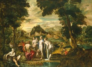 Het Oordeel van Paris, late 16e eeuw