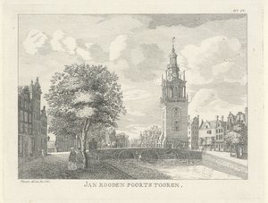 Jan Roodenpoortstoren te Amsterdam door Jan Spaan