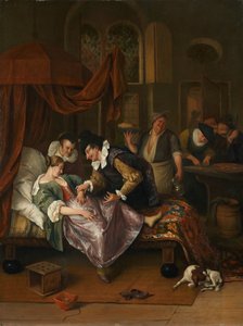 Bezoek_aan_de_dokter door Jan Steen
