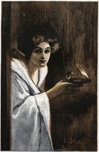 Illustratie door Jan Styka (1858-1925) voor de roman 