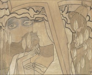 Verlangen en Tevredenheid, 1893 door Jan Toorop