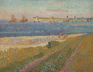 De Schelde bij Veere door Jan Toorop