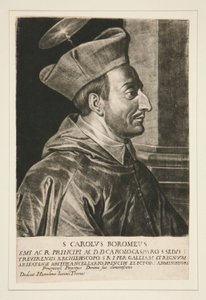Portret van Sint Charles Borromeo door Jan Thomas