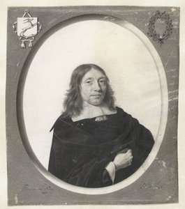 Portret van Gijsbert van der Hoeven door Jan Thopas