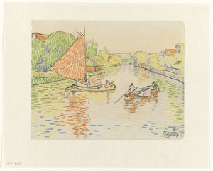 Kanaal bij Veere