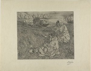 De Nettenherstellers door Jan Toorop