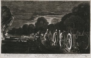 De Vier Elementen, Vuur (Ignis), ca. 1614-1622 door Jan Van de II Velde