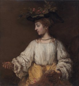 Flora door Johannes Vermeer