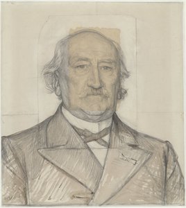 Portret van prof. dr. H.A. Kooyker door Jan Veth