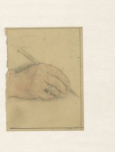 Studie van de hand van Geheimrat M. Kempner