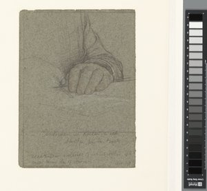 Studie van de rechterhand van Geheimrat M. Kempner door Jan Veth