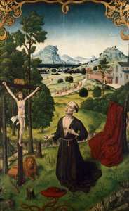 St. Hiëronymus, door Jan de Cock (actief voor ca 1505-1527)
