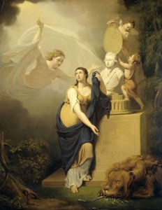 Allegorie op de Dood van Willem V, Prins van Oranje, 1806