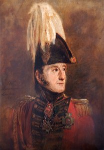 Generaal Lord Edward Somerset door Jan Willem Pieneman