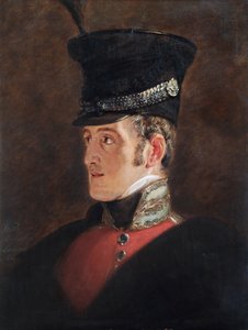 Portret van Veldmaarschalk Sir John Colborne, Britse soldaat, 1821 door Jan Willem Pieneman