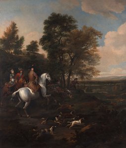 Hazenjacht door Jan Wyck