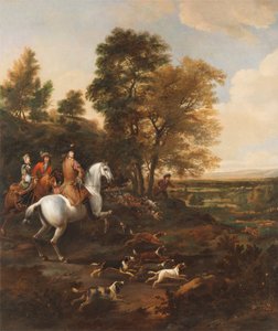 Hazenjacht door Jan Wyck