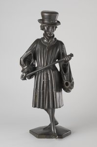 Rouwende van het graf van Isabella van Bourbon, ca. 1475-76 door Jan attrib.to Borman