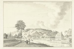 Kasteel Daff, langs de Maas, boven Namen
