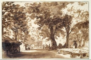 De Vigorbros an de platz op de haynus door Jan de Bisschop