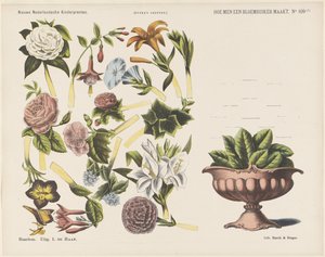 Hoe men een bloemruiker maakt door Jan de Haan