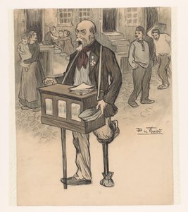 Oud-generaal als straatmuzikant