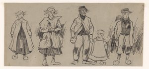 Boerenkinderen door Jan de Waardt