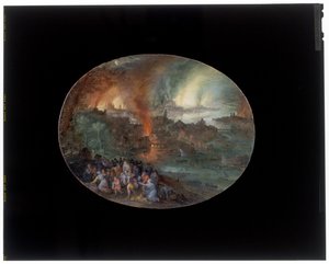 Aeneas en Anchises door Jan the Elder Brueghel