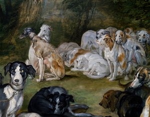 Honden (detail)