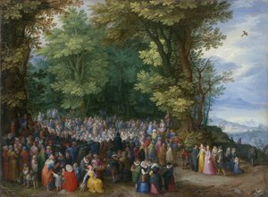 De Bergrede door Jan the Elder Brueghel