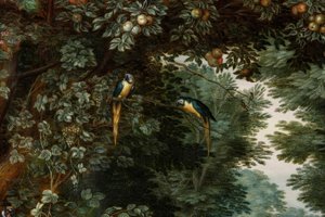 Allegorie van de elementen aarde en water