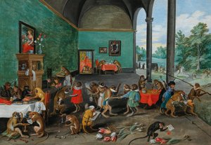 Allegorie van de tulpenmanie, midden 17e eeuw