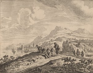 Uitzicht op de Rijn