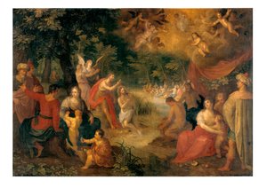 De doop van Christus door Jan van Balen