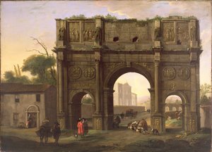 De Boog van Constantijn, Rome, c.1640