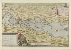 Zeeslag in de baai bij Vigo en de verovering van de Spaanse zilvervloot, 1702