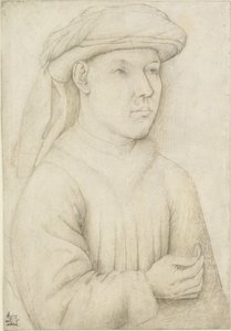 Portret van een man door Jan van Eyck