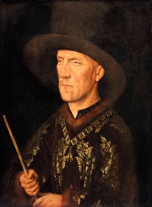 Portret van Baudouin de Lannoy door Jan van Eyck