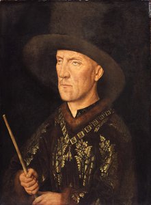 Portret van Baudouin de Lannoy door Jan van Eyck