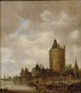 Een Kasteel bij een Rivier