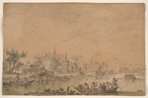  door Jan van Goyen
