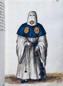 Aartsbroederschap van de suffragie van de Rozenkrans, gesticht in de Kerk van de Zusters van de Heilige Geest in Venetië, Deel II, f 87, door Giovanni di Grevembroch of Grevenbroch (1731-1807)