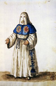 Gewaden van de Broederschap van het Lijden van het Kruis