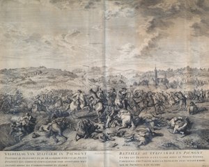 De slag bij Staffarda op 18 augustus 1690