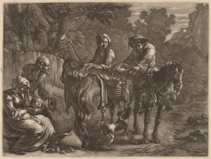 Rovers te Paard door Jan van Huchtenburgh