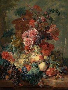 Stuk Fruit door Jan van Huysum
