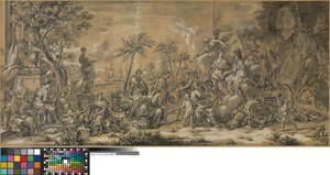 Verheerlijking van Minerva door Jan van Orley